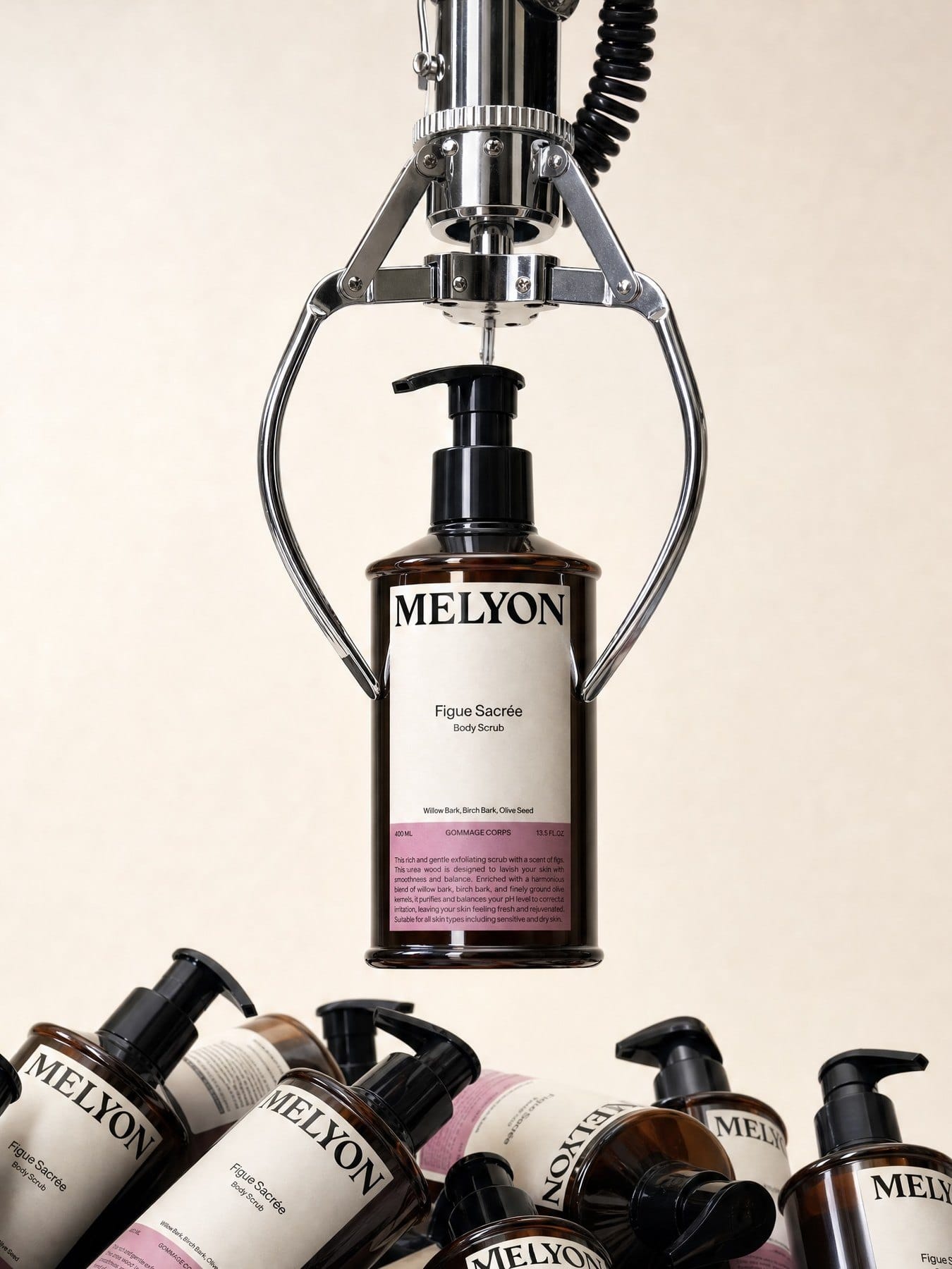Melyon — Exfoliante, film de producto