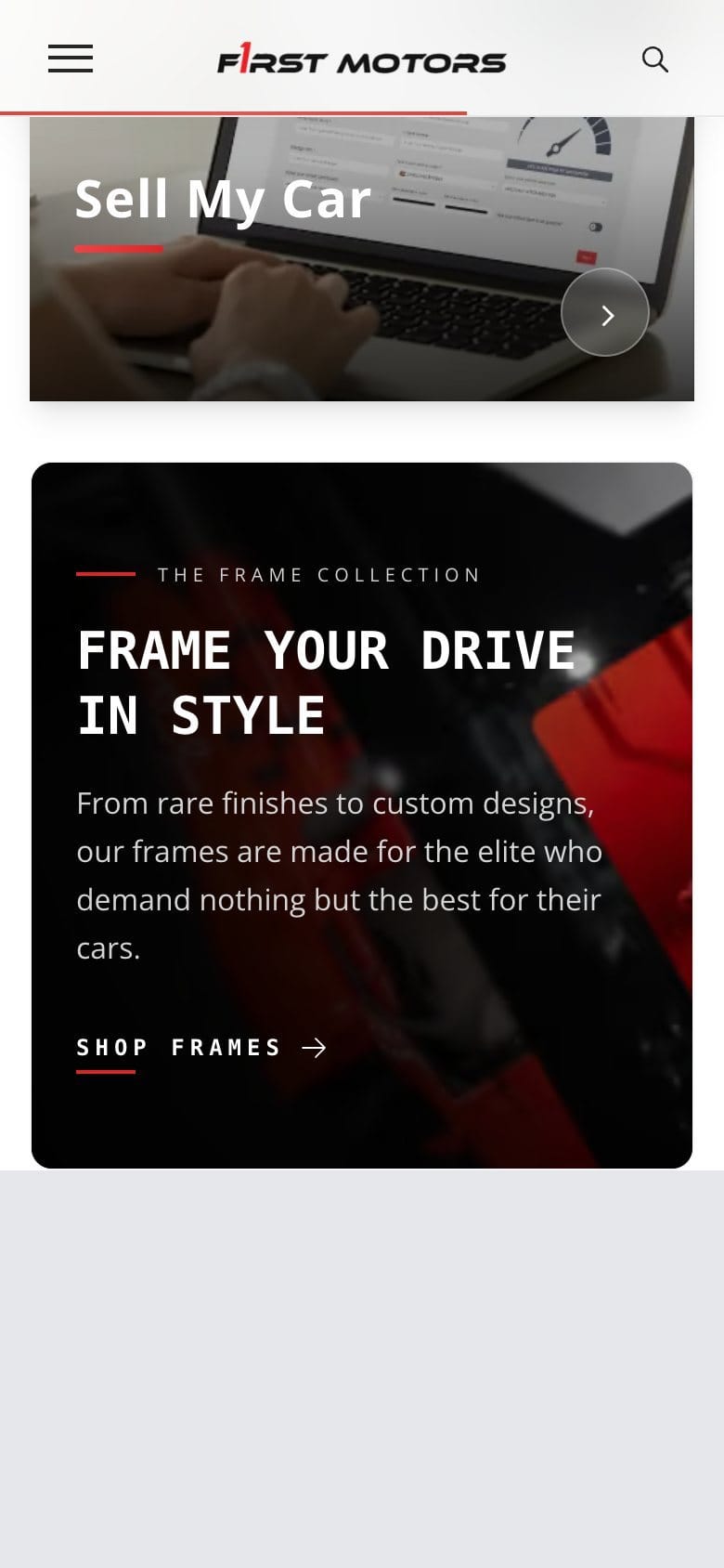F1rst Motors — Phone 5