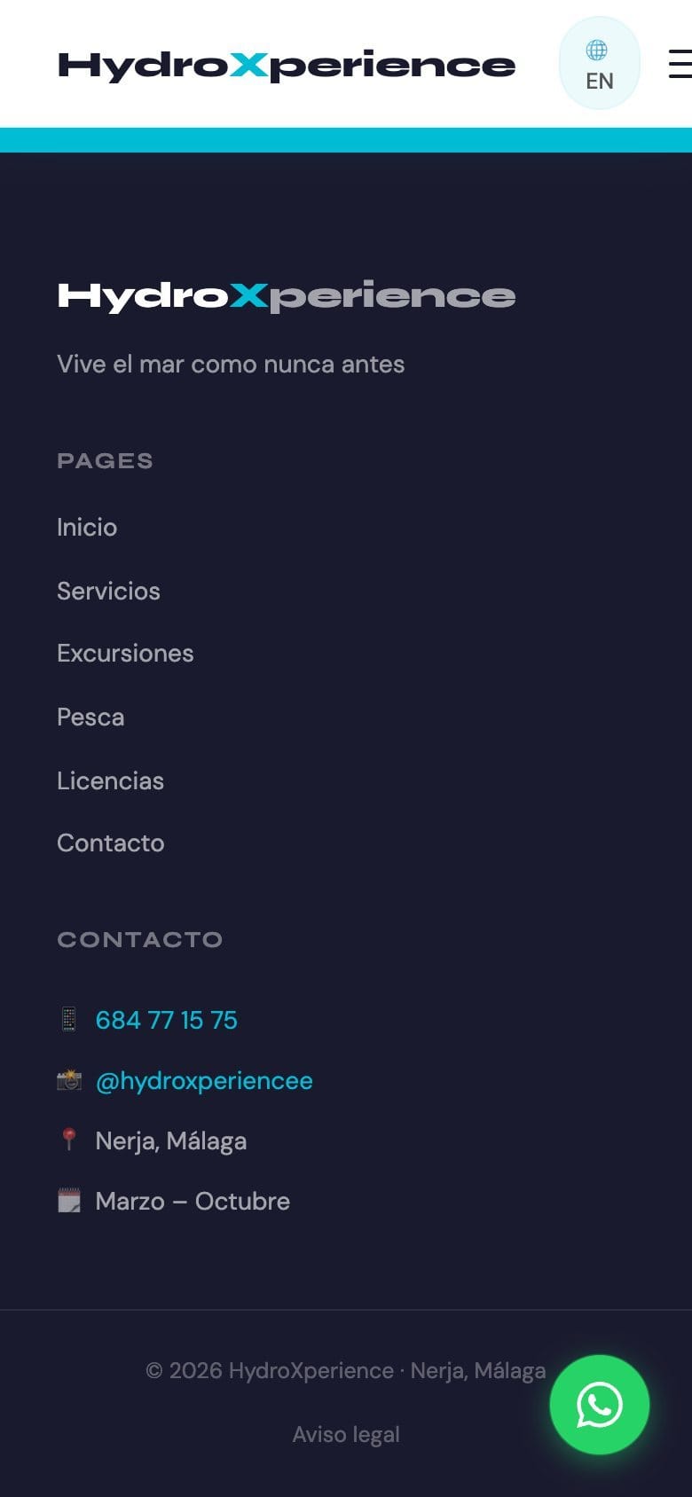 HydroXperience — Phone 7