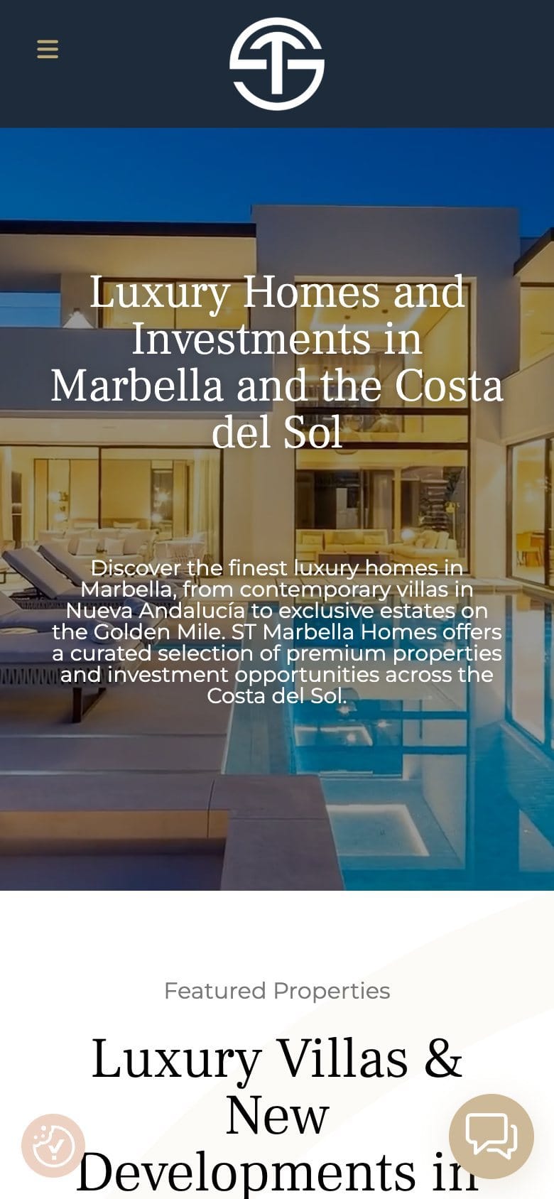 ST Marbella Homes — Phone