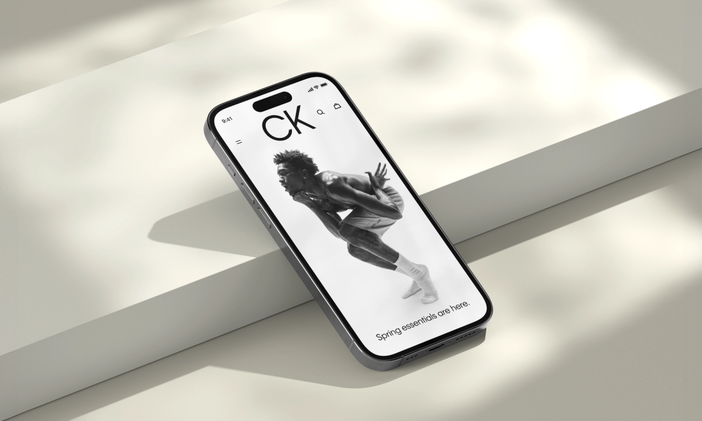 Clean luxury web design aesthetic